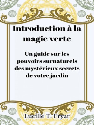 cover image of Introduction à la magie verte